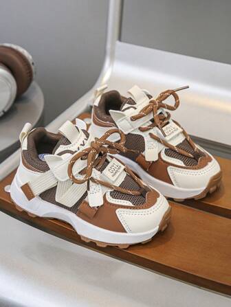 Unisex Fashion Sports Shoes For Kids, Breathable Non-Slip Comfortable Casual Shoes For Outdoor, School, Infants, Running, Suitable For All Seasons, Recommended For Back To School