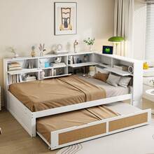 Kids Bed Frames, Headboards & Footboards - White - View 4
