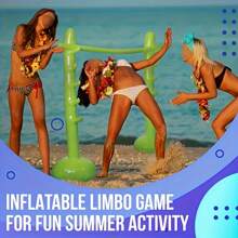 1pc-Portable Inflatable Adult Low Game Set - Durable Inflatable Low Stick, Suitable For Family Gatherings, Parties, Outdoor Interactive Activities And Beach Entertainment, Suitable For All Seasons
