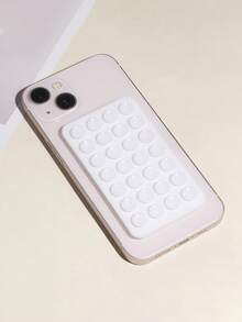 1piece 28 件硅胶吸盘手机支架，用于自拍和视频，抓握力强，兼容 和 Android，粘性硅胶支架，适合化妆、旅行拍摄 VLOG 使用，是理想的视频录制和摄影工具