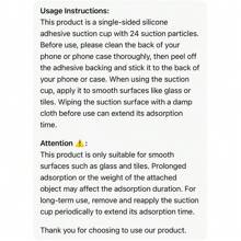 24pcs Single-Sided Silicone Suction Cup, Simple Suction Cup Stickers, Anti-Slip Phone Case Portable Movable Phone Stand (Suitable For Glass, Tiles And Other Smooth Surfaces, Clean The Product Surface Before Use For Longer Service Life)