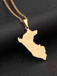 1pc Women's Vintage Peruvian Pendant Necklace, Versatile Style For Casual Occasions, Dating, Vacation - View 5