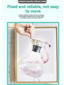 1pc 3pcsAnti-Exposure Patch Shirt Invisible Transparent Double-Sided Adhesive Tape Shirt Neckline Fixed Artifact Anti-Exposure Patch