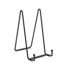 5 Packs 6 Inch Plate Stands For Display Picture - Vinyl Table Top Display, Decorative Metal Frame Holders For Book , Photo And Platter, Tabletop Art, Black 3 Packs,Back To School,School Supplies - Black - View 7