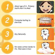 1pc Wooden Baby Teeth Box, Flip-Cover Style Tooth Fairy Box, Infant Tooth Collection Container For Boys And Girls