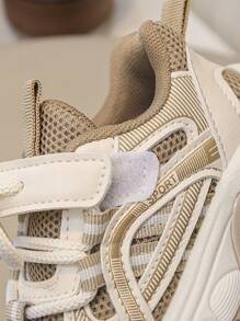 1Pair Spring And Autumn 2025 New Baby Shoes, Children's Sports Shoes, Breathable Boys' Running Shoes, Ultra Light, Suitable For 1-3 Years Old Back To School