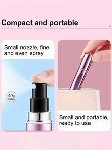 4/1 件 5ML 香水可填充瓶、可填充香水雾化瓶、香水旅行喷雾瓶分配器、迷你便携式空液体容器、旅行必需品、海滩旅行组织者、暑假返校学校用品假日露营假日必需品配件女士香水男士香水、化妆品、便宜、房间装饰、梳妆台、旅行、卧室、化妆配件 - 彩色 - 查看 7