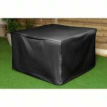 Heavy Duty Outdoor Waterproof Garden Patio Furniture Cover For Rattan Table Cube Outdoor - 黑色 - 查看 2