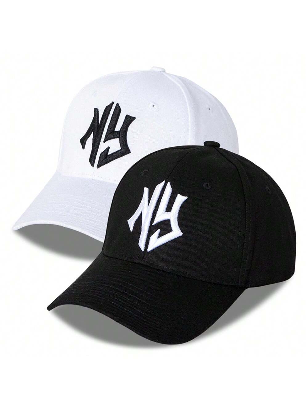 زوج من قبعات مطرزة مناسبة للرجال