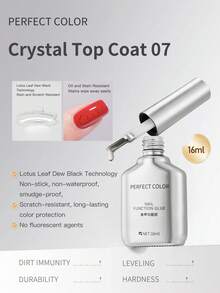 16毫升 2025升级版凝胶底油和封层，完美色彩凝胶指甲油，超亮泽持久，夏季美甲套装，可拆卸LED美甲灯，DIY设计，女士佳礼