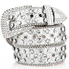 女童朋克水钻女士牛仔裤腰带针扣奢华名牌铆钉腰带女式 PU 皮革腰带女士哥特式 Y2K 街头风格金银粉色夏季、学校秋季、秋季、万圣节