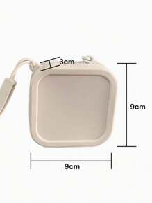 Nuevo neceser de silicona de gran capacidad, portátil, impermeable para viajes. Ideal para almacenar joyas, maquillaje, resistente a la presión y no deformable. También se puede usar como portapassaporte, cartera. Apropiado para salidas, hogar. Gran regalo para amigos, compañeros de clase, madres, novias.