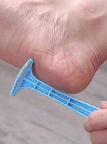 Fußschaber: Glatte Sohlen + Einfache Hornhautentfernung + Pediküre-Werkzeug für Frauen und Männer