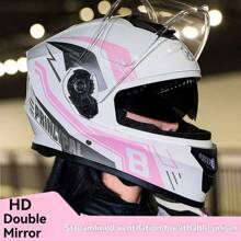 Unisex Motorcycle Helmet, Anti-Fog, Four Season Usage, Full-Face, Suitable For Motorbike & Electric Bike