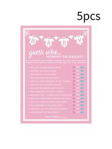 [Number Of Pieces] Pcs/Pack Baby Prediction Game Cards, Newborn Parents Advice Cards