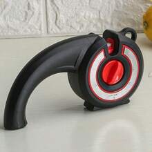 1件/这款六合一多功能快速磨刀器采用可调节设置设计，适用于各种刀具的粗磨、中磨和细磨，包括厨房刀、剪刀、多用途刀、水果刀和其他类型的刀片。 - 彩色 - 查看 8