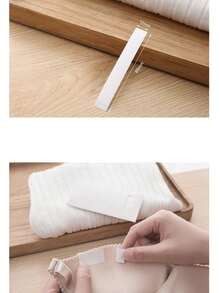 1pc 3pcsAnti-Exposure Patch Shirt Invisible Transparent Double-Sided Adhesive Tape Shirt Neckline Fixed Artifact Anti-Exposure Patch