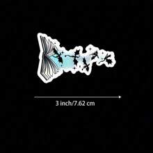 3-Zoll "Tauchen Sie ein in Ihre Fantasie mit 'Buch und Vögel' Vinyl Aufkleber - perfekt für Buchliebhaber, Träumer und Naturbegeisterte; ideal für Laptops, Tagebücher und Lesezeichen; eine vintage Ergänzung für künstlerische, inspirierende und naturthematische Aufkleber-Sammlungen; großartig für Bibliotheken, Cafés und Arbeitsbereiche"