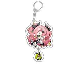 2D Anime Character Model Anime Party Gifts Original Acrylic Key Chain Zenless Zone Zero Nicole Demara Amber Demara Billy Childe Cute Y2K Cartoon Pendant, Suitable For Shoulder Bags And Backpacks And Keys, The Perfect Gift For Fans, Cosplay Party Decoration Pendants Car Pendants Creative Anime Derivatives, Japanese Comic Pendants, Senior Anime Fans Collections, Otaku Series Gifts , Cheap Holiday Gifts