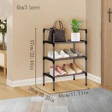 1件套2层/3层/4层/5层/6层简易鞋架门口多层家用鞋柜学生宿舍收纳柜鞋架