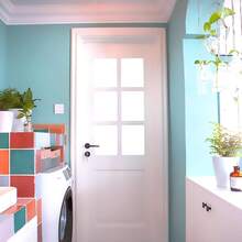 1 Roll Solid Color Self-Adhesive Wallpaper Thick Peel Off Vinyl Contact Paper Bedroom Living Room Background Wall Home Decoration Wall Sticker Kitchen Baffle Cabinet Furniture Renovation DIY Easy To Install Removable Wallpaper15.7inX196.8/118.1/39.3in Wall Paper Wall Stickers Room Decor Wall Decor - Baby Blue - View 7