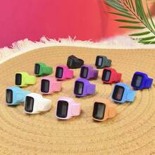 Adjustable Minimalist Digital Ring Counter, Convenient Display Ring Tally Counter For Stress Relief, Exercise, Prayer - Multicolor - View 3