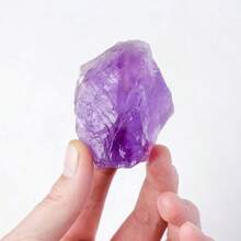 1/4/7pcs Asymmetrical Natural Light Purple Quartz Crystal, Natural Quartz For Healing, Meditation, Positive Energy, Wealth Attraction, Crystal Gifts, Furniture Decor, Desktop Decor, Aquarium Decoration