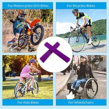 Spoke Skins Spoke Covers: 8-21 Inch Rims Protector & Decoration For Dirt Bike |   Bike |   Bicycle |   Wheelchair |   Motorcycle - 72Pcs - Purple - View 3