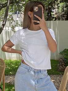 Women T-Shirts - White - View 6