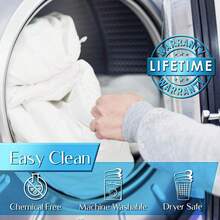 Kingsley  Queen Duvet Comforter Insert - Ultra Soft Box Stitched Queen Size Duvet, All Season White Down Alternative Cozy Comforter With Corner Tabs, Queen 90x90