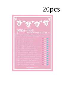 [Number Of Pieces] Pcs/Pack Baby Prediction Game Cards, Newborn Parents Advice Cards
