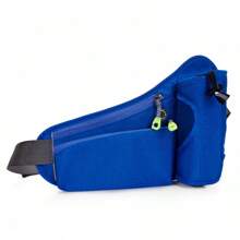 1 pieza Bolsa de botella de agua de nailon, Riñonera deportiva para exteriores, Bolsa deportiva multifuncional para teléfono, Bolsa de pecho ultra ligera y transpirable