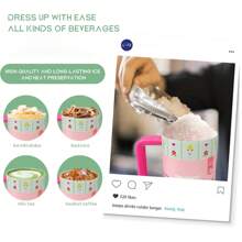 Botella de agua OwaLaa Flowers de 40 oz, 1185 ml, con pajita, se venden 3 unidades juntas, tiempo de conservación del calor de más de 24 horas, se puede aislar agua fría y caliente, se puede preparar café, bebidas congeladas, aspecto hermoso, mano de obra exquisita, adecuada para acampar, trabajar, uso en interiores y exteriores.