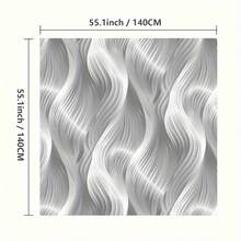 1/20pcs Elegant Gray Striped Tablecloth, Rectangular And Durable, Easy To Clean, Suitable For Picnic Or Holiday Party Decoration, Restaurant Decoration, Kitchen Decoration, Birthday Parties, Home Decoration - Multicolor - View 8