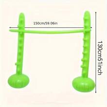 1pc-Portable Inflatable Adult Low Game Set - Durable Inflatable Low Stick, Suitable For Family Gatherings, Parties, Outdoor Interactive Activities And Beach Entertainment, Suitable For All Seasons
