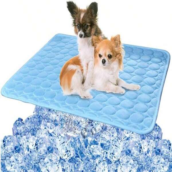 Washable Dog Cooling Mat Ice Silk Cooling Mat For Dogs Pet Self Cooling Pad Blanket Dog Cooling Pad For Indoor & Outdoor Car Seats