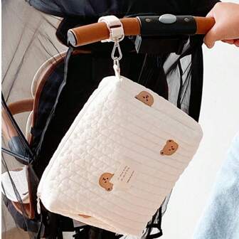 1pc Baby Diaper Bag For Storing Milk Bottles And Diapers During Outings Baby Shower Family Decorations Gifts