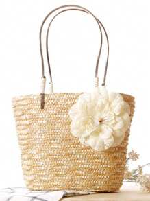 1pc Women's Large Brim Solid Color Sun Hat, Breathable And Comfortable, For Fishing, Cycling, Outdoor & Beach Use During Summer