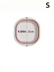 3pcs Foldable Wash Basin, Portable Travel Wash Basin, Multifunctional Folding Basin, Suitable For Face Washing, Foot Washing, Clothes Washing, Vegetables And Fruits Washing. A Must-Have For Kitchen And Bathroom.