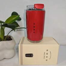 NEW Office Beverage Vacuum Cup Travel Portable Drinking Cup Stainless Steel Vacuum Car Leak Proof Handle Coffee Vacuum Cup Thermal Insulation Cooling Cup