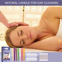 Aromatherapy Ear Candle Gentle Ear Cleaning Care Relaxation Multi-Color Ear Candle Set - 1 - 查看 6