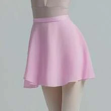 1pc Women's Elegant White Ballet Tutu Skirt With Waistband - Sheer Chiffon, Suitable For Dance Practice And Performance, Versatile Wrap-Around Design Covering Hips, Great For Gymnastics And Beach Activities, Performance Costume | Wrap Skirt | Polyester Skirt - Multicolor - View 14