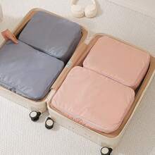 Organizador de viaje 3 en 1 - Bolsa para ropa interior y lencería, bolsas de embalaje de equipaje portátiles y impermeables para accesorios y artículos escolares