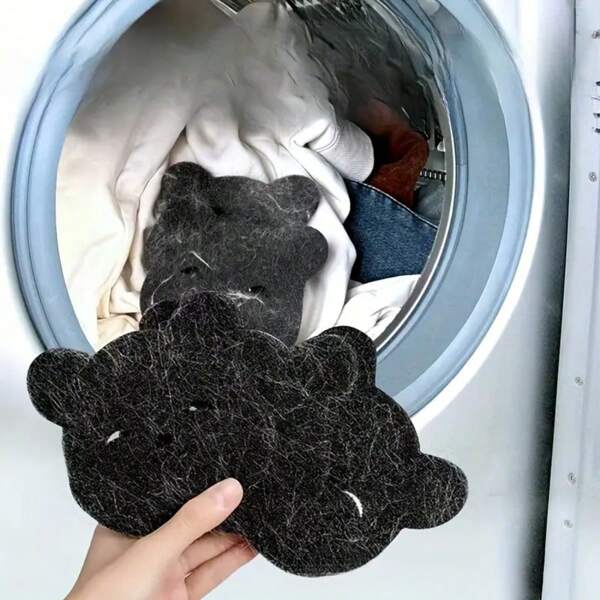 8pcs Reusable Pet Hair Remover Balls, For Washing Machine Lint And Fur Catcher, Effective For Removing Pet Hair From Clothes & Fabrics, Washing Machine Sponge Cleaning Tool, Home Accessories