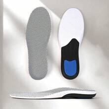 1 Pair Of Sports Shock-Absorbing Insoles Lightweight EVA Cushioning Breathable Insoles Footcare Insoles For Men And Women