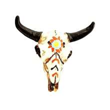 European And American Style Creative 3D Ox Head Resin Fridge Magnet, Retro Home Decor For Living Room Foyer, Holiday Decoration, Fridge Magnet Souvenir Collection Gift