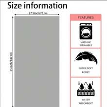 1pc City Of Sunset Beach Towel, Soft & Cool For Summer Beach, Size 70x140cm, Made Of Absorbent & Quick-Dry Microfiber, Suitable For Swimming Pool, Surfing, Yoga, Camping And Travel