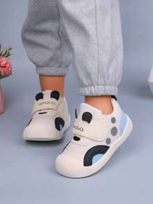 幼儿男婴软底轻便步行鞋，春季新款，适合女婴，秋季/春季 - 米色 - 查看 2