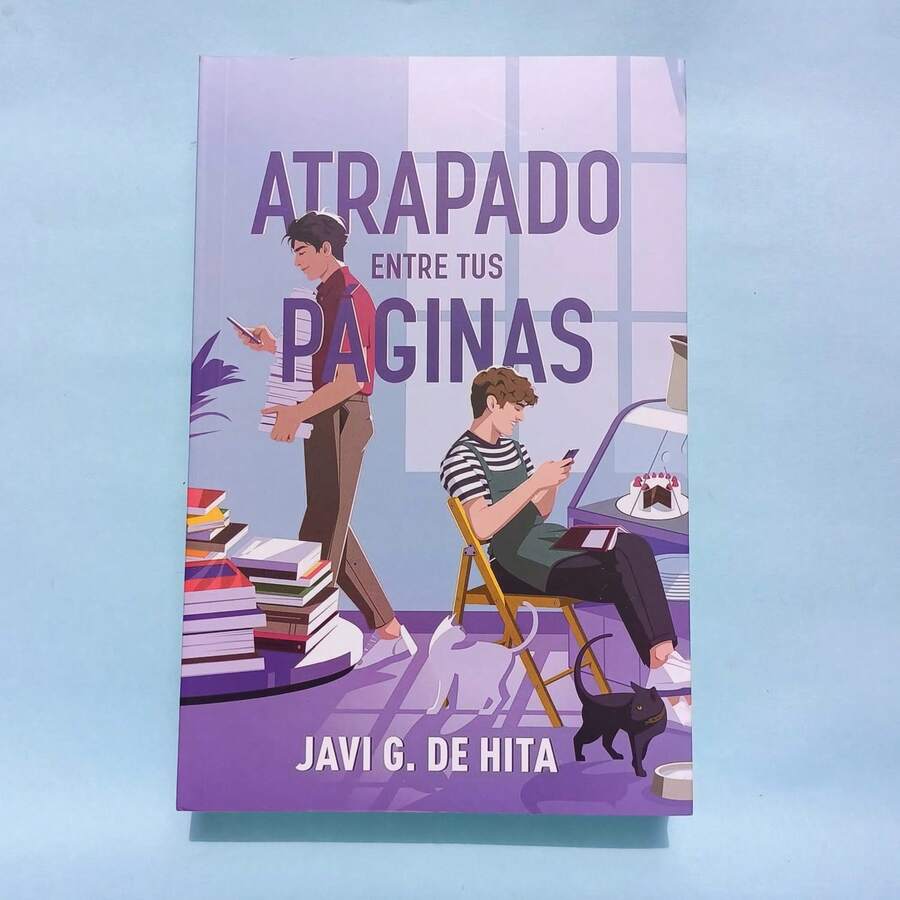 Atrapado Entre Tus Paginas, Javi G. Hita, Novela Juvenil, Comedia romantica, Novela de romance, Novela LGBT, Libros de actualidad, Boys Love - Libro único - Ver 1