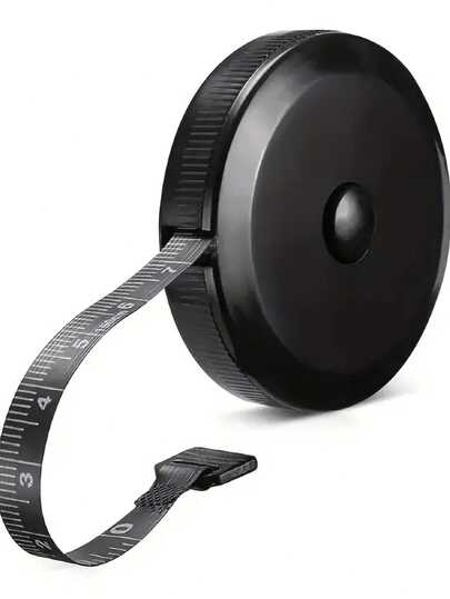 1pc [60in Retractable Sewing Tape Measure]SoftTouch 60in Retractable Sewing Tape Measure